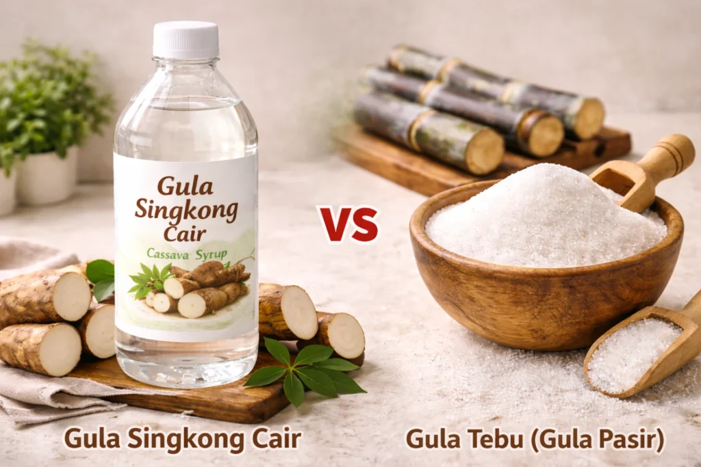 gula singkong vs gula pasir