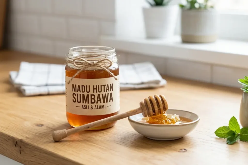 Madu hutan Sumbawa adalah madu yang dihasilkan oleh lebah liar jenis Apis dorsata yang hidup bebas di hutan Nusa Tenggara Barat