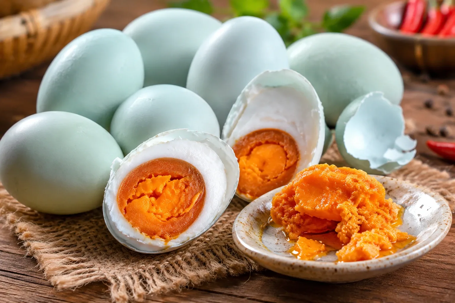 telur asin masir