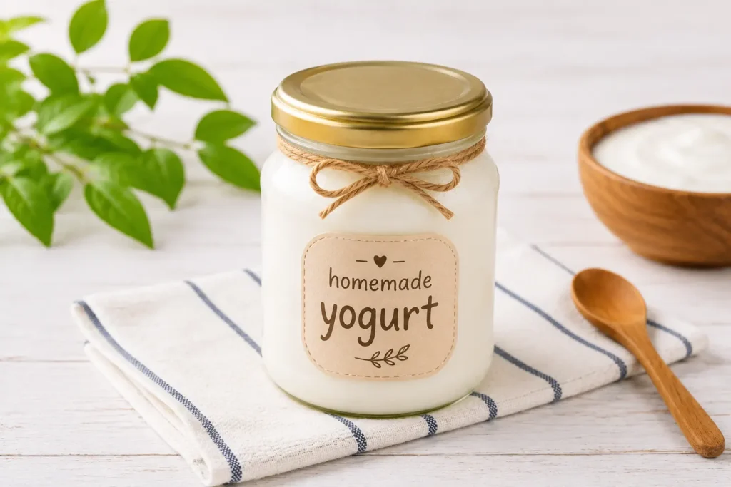 homemade yogurt