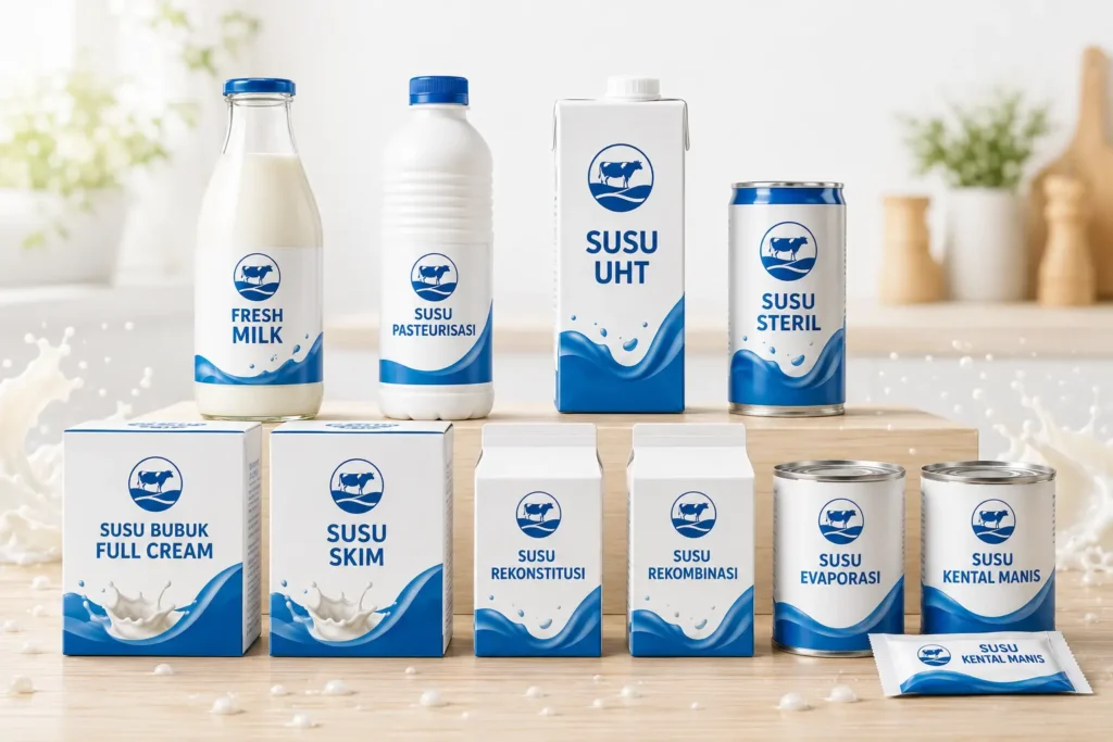jenis-jenis susu sapi