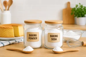 baking soda vs baking powder