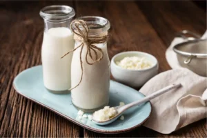 Kefir adalah minuman fungsional hasil fermentasi susu yang memiliki kandungan probiotik