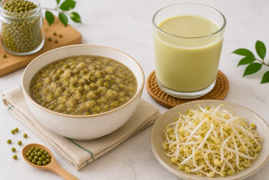 olahan kacang hijau